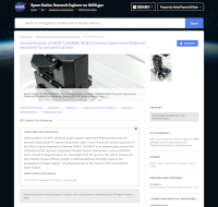 NASA WEBサイトにて弊社製赤外線カメラ公開（写真）